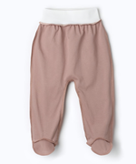 Ползунки Евро широкая резинка 0101 КО беж/розовый, р. 80 см 9758427