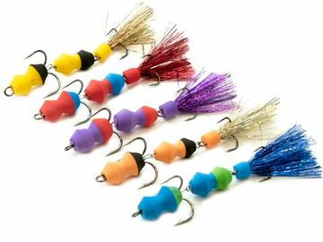 Приманки джиг. LJ PENNON TIPSYWORM MIX2 5шт.