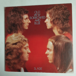 Винтажная виниловая пластинка LP Slade Old New Borrowed And Blue (UK 1974) My Town