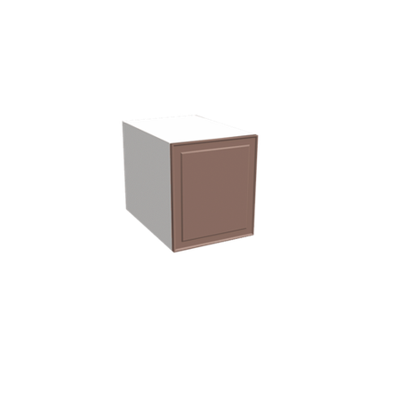 Кухня Модуль ШВГ 419 Белый / Пудрово-розовый