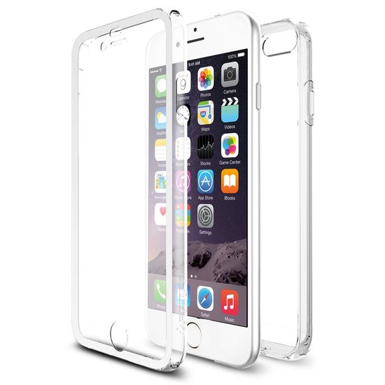 Sgp Spigen Case Ultra Hybrid FX Crystal Clear SGP11362 - Противоударная накладка с экраном для iPhone 6 / 6S