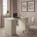 Письменный стол  - IKEA VEBJÖRN /VEBJОRN  /ВЕБЬЁРН  ИКЕА, 140х72 см, бежевый