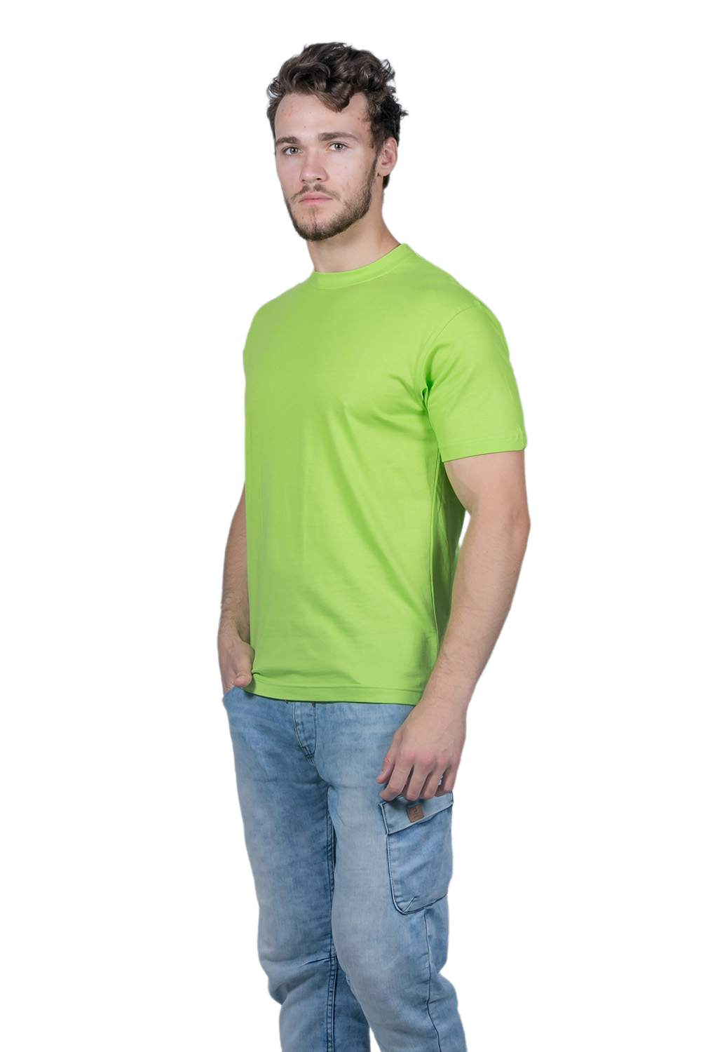 Базовая футболка SWAN - 150 Lux A1, салатовый