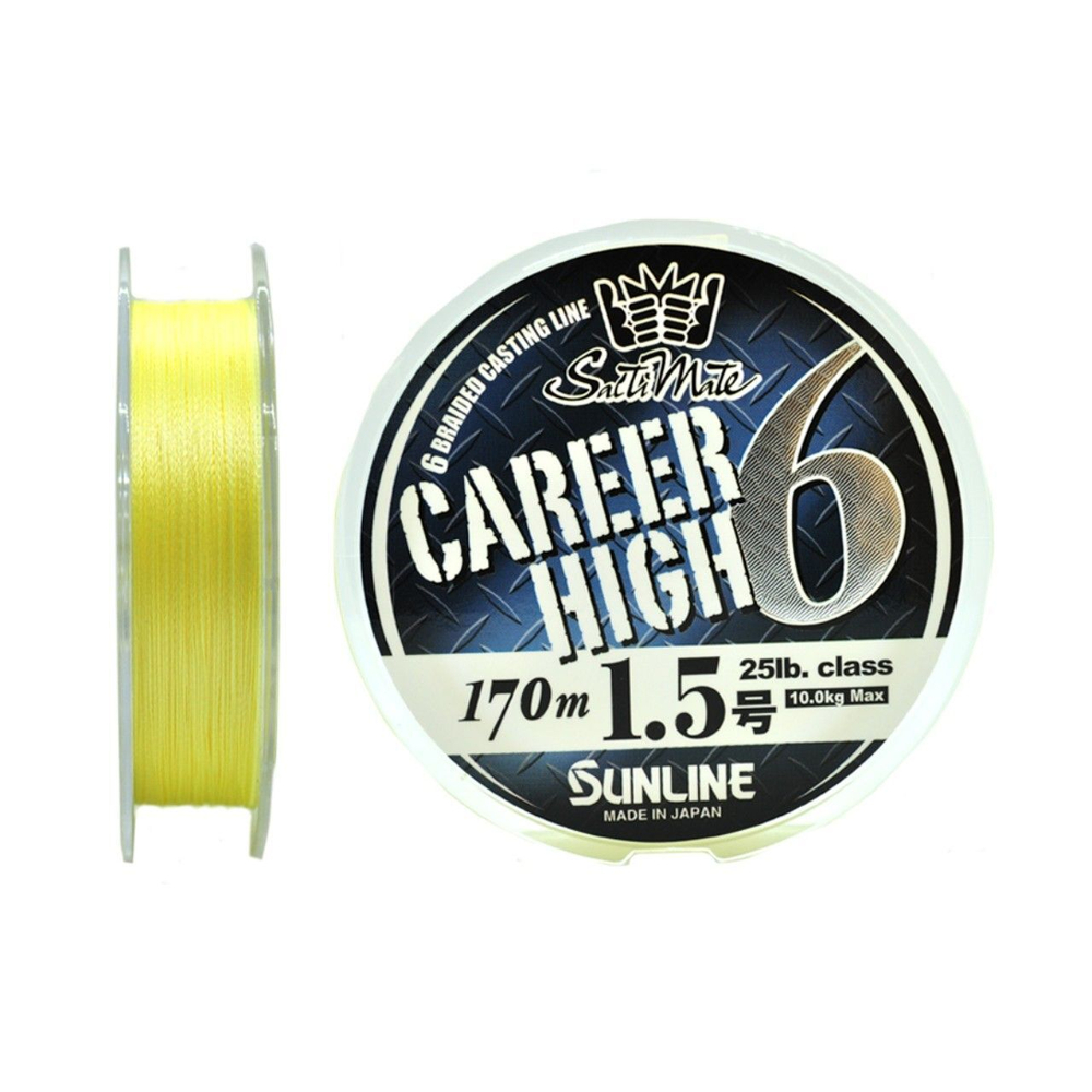 Шнур плетеный Sunline SM Career High 6 HG 170M 12lb/#0.8