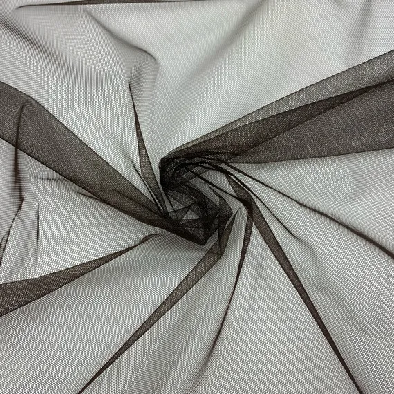 Бюстовая сетка неэластичная шоколад (цв. 111), Lauma