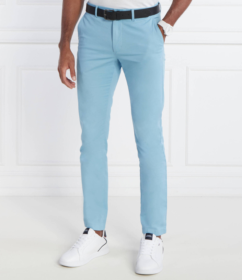 Чиносы Tommy Hilfiger - голубой(MW0MW26619)