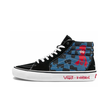 Кеды Vans Krooked x Skate SK8-HI 'Natas For Ray Barbee' VN0A5FCCAPG