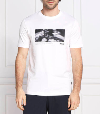 футболка tiburt 336 BOSS BLACK - белый(50481588)