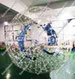 Зорб ТПУ"Капля", усиленные сиденья, диаметр 3 м