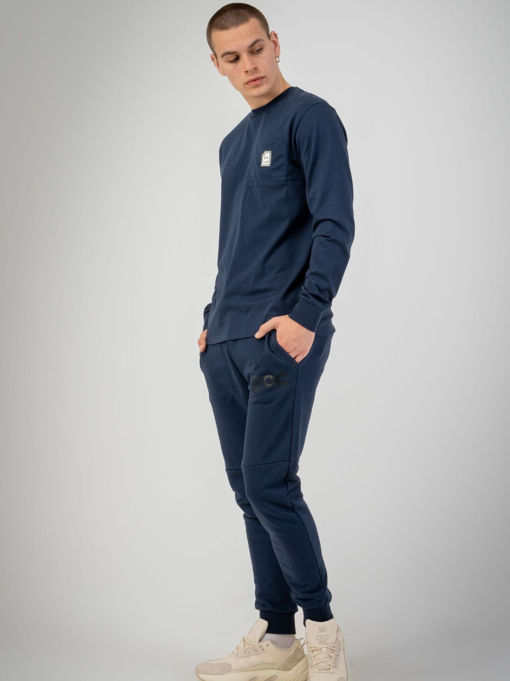 Спортивные штаны мужские ORIGINAL CREATOR, GLOBE JOGGERS, Темно-синий