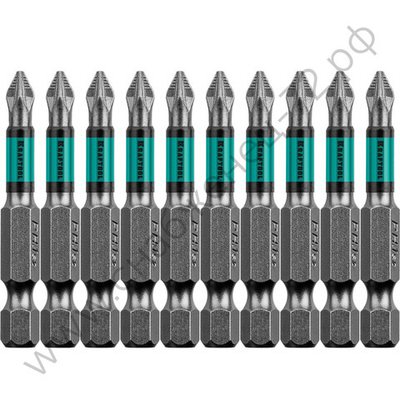 KRAFTOOL OPTIMUM PZ 1, 50 мм, 10 шт, Биты (26124-1-50-10)