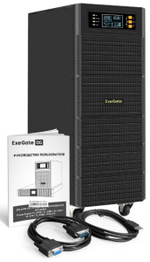 Источник бесперебойного питания Exegate PowerExpert TL-575-6kVA.192V.LCD.AVR.T.USB.RS232.SNMP