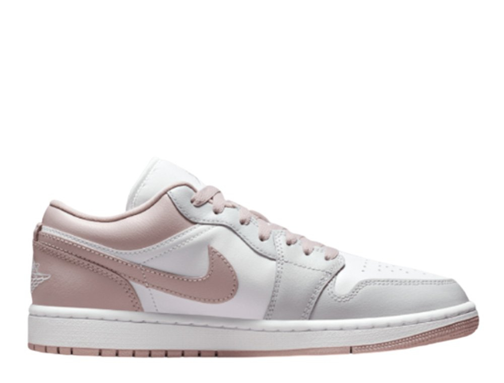 Кроссовки Air Jordan 1 Low Particle Rose/White/Neutral Grey