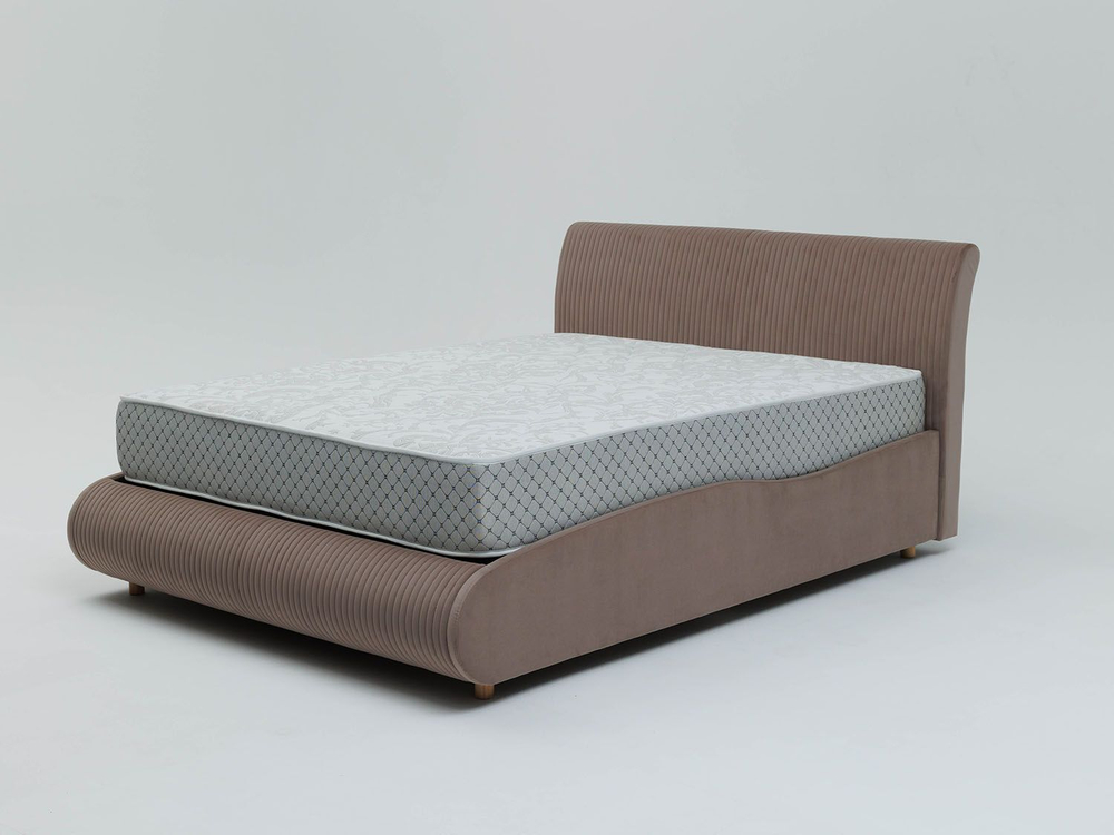 Кровать Нефертити 1600 с основанием / какао №8