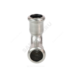 Отвод сталь нерж AISI 316L 90гр Дн 15 Ру16 пресс Inoxpres RM 181015900C