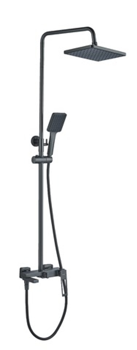 Стойка душевая со смесителем HAIBA HB24817-3 графит