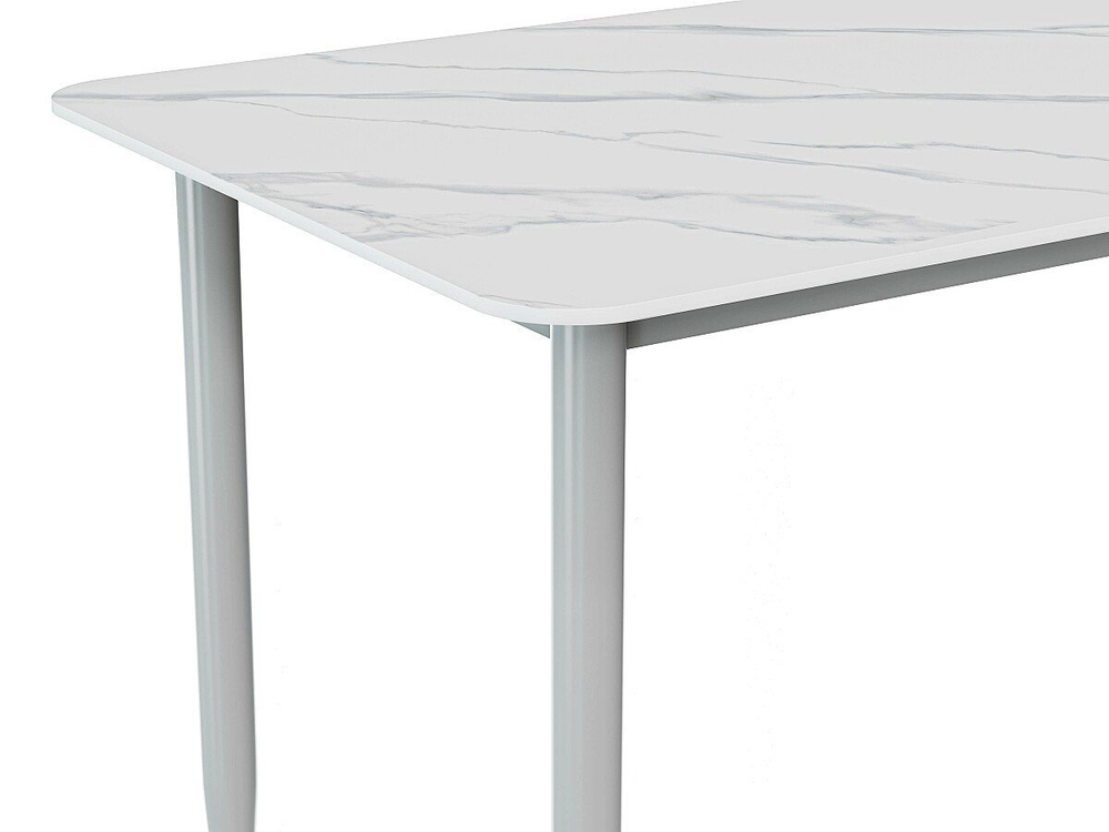 Стол Uni-Form-S2.2B SGrey/White Matt Marble