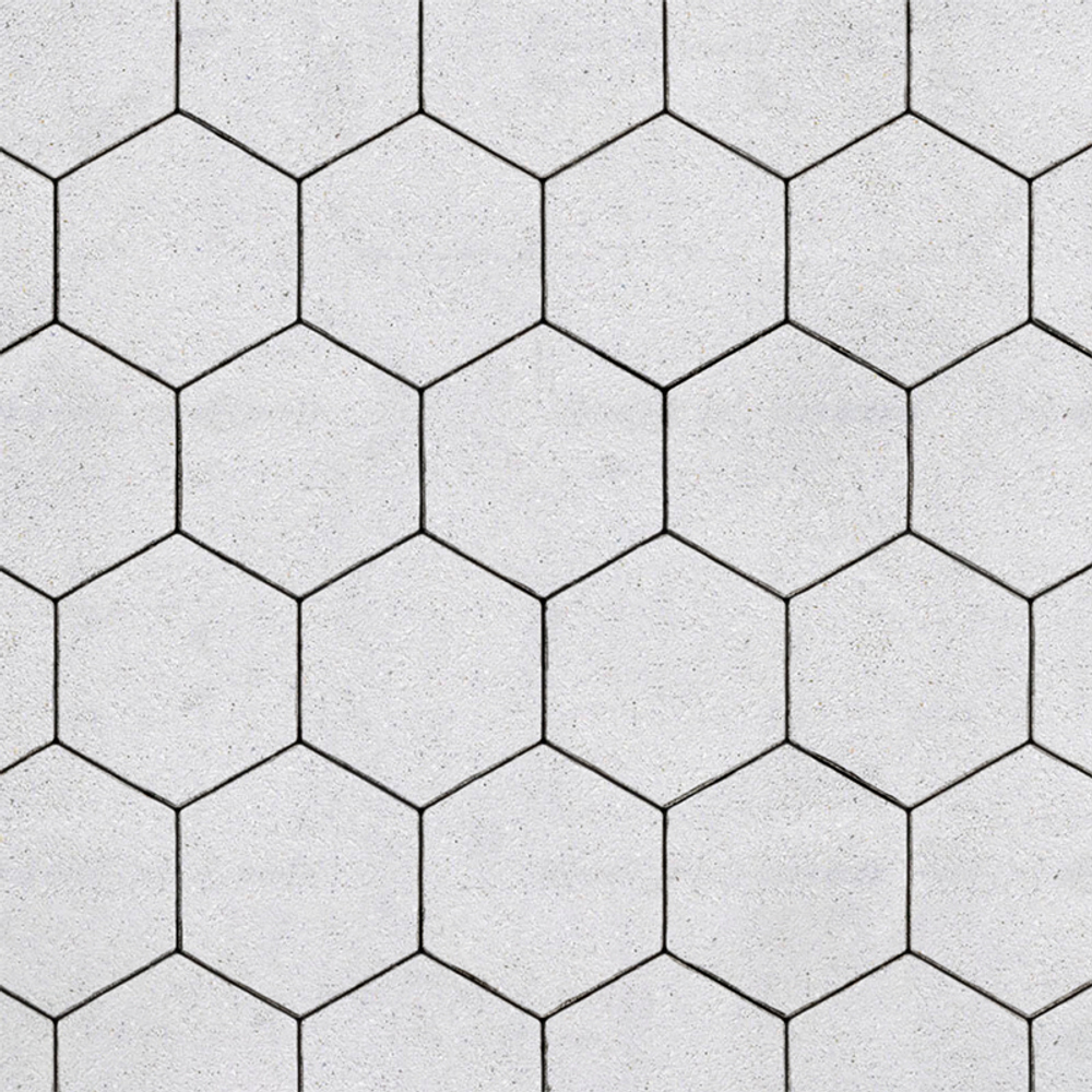 Тротуарная плитка СОТЫ - Стоунмикс Белый