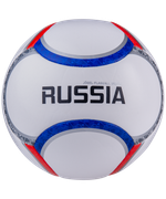 Мяч футбольный Flagball Russia №5, белый