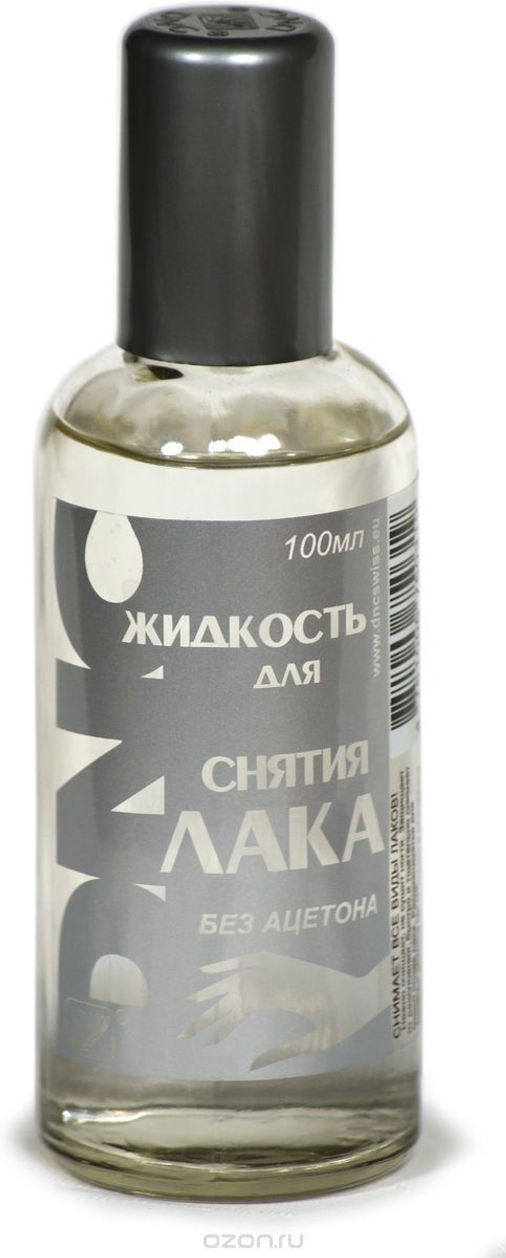 DNC Жидкость для снятия лака, без ацетона, стекло, 100 мл