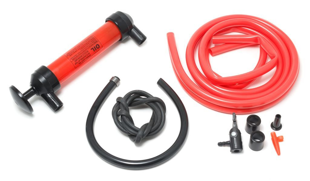 Насос ручной для перекачки технических жидкостей многофункциональный, в блистере Forsage