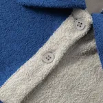 Поло Ymkashix color block HTF синий/песочный