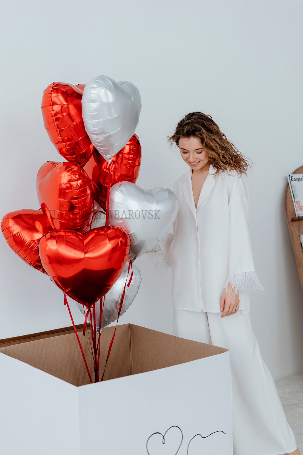 "Улыбка Фортуны" (набор из 9 сердце в коробке) №2280  Изображение2