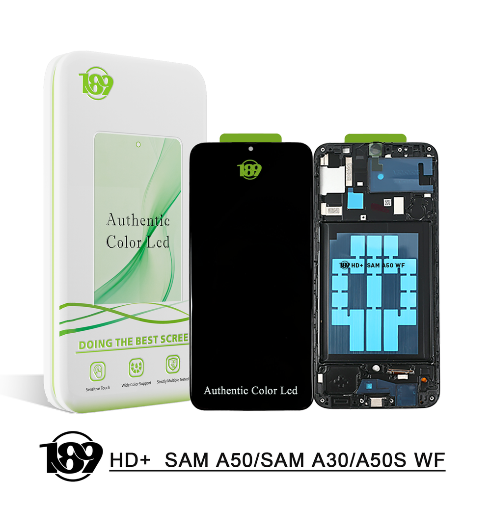 Дисплей Samsung A50/ A30/ A50S/ A505F/A305F 4G HD+ Рама; бренд 189 (incell Premium)