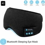 Беспроводные наушники, повязка для сна с микрофоном, Маска для глаз, Bluetooth повязка на голову, HORO - Wireless Music Goggles "HR-01"