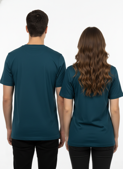 Футболка унисекс 03, цвет изумруд