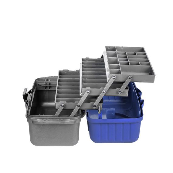 Ящик для инструментов Helios трехполочный синий