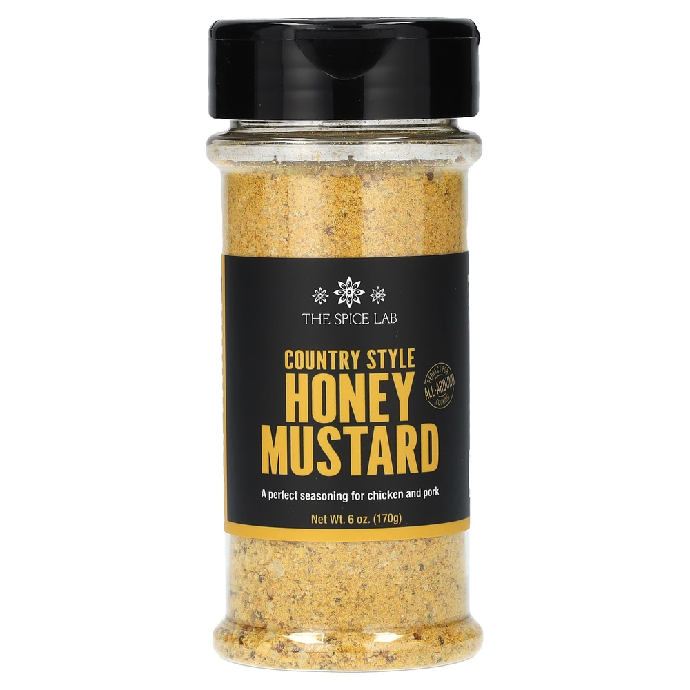 The Spice Lab, Медовая горчица по-деревенски, 6 унций (170 г)