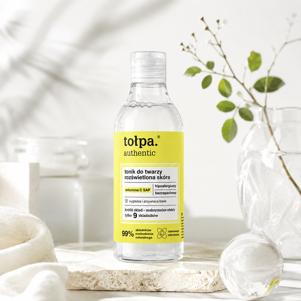 TOLPA AUTHENTIC Тоник для лица «Сияющая кожа» с витамином C и молочной кислотой