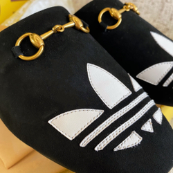 Gucci x Adidas Mules