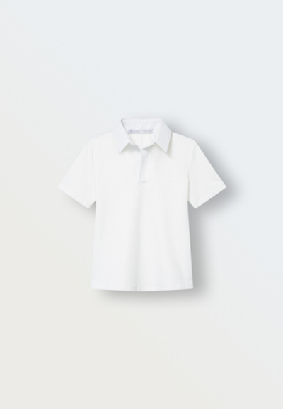 Поло с коротким рукавом (экрю)