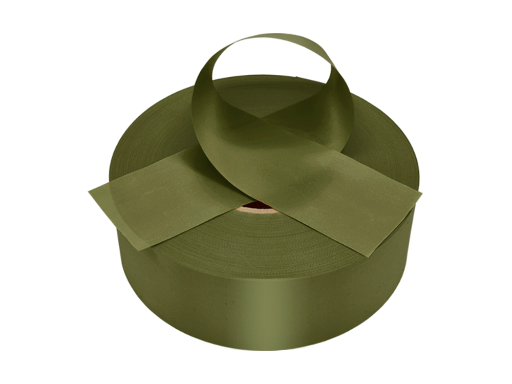 Лента плиссированная для наградных розеток. 099 хаки-зеленая