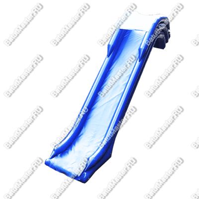 Надувная прямая водная горка для вышки (опоры) «Универсальная», 10*2*7 м