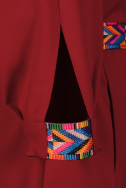 Трикотажное платье 2666АП, красный #359Ка052666АП