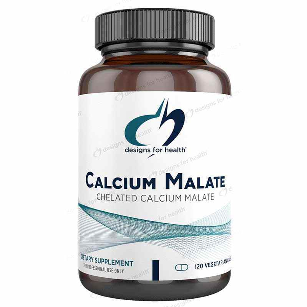 Designs For Health - CMC120 - Calcium Malate 120 capsules