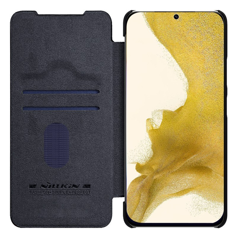 ✓ Кожаный чехол книжка от Nillkin для смартфона Samsung Galaxy S23+ Плюс,  серия Qin Pro Leather с защитной шторкой для камеры - купить по отличной  цене 🤑 в интернет магазине caseport в