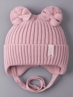 Шапка вязаная демисезонная для девочки