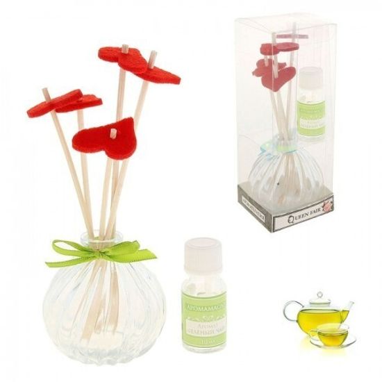 Подарочный набор с аромамаслом лаванда "Сердце"