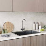 Смеситель для кухни 35k MIXLINE MLSS-0326 трубчатый излив, подкл.к фильтру, САТИН