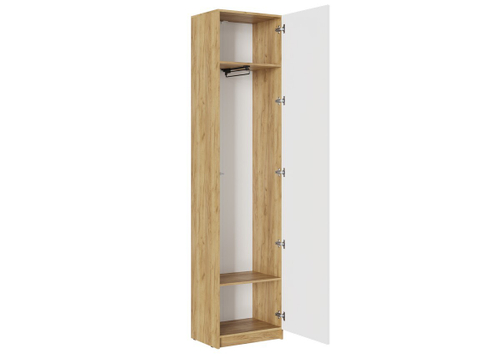 БОСТОН ШК-003 шкаф  МДФ (Комплект) Дуб Крафт золотой / Белый