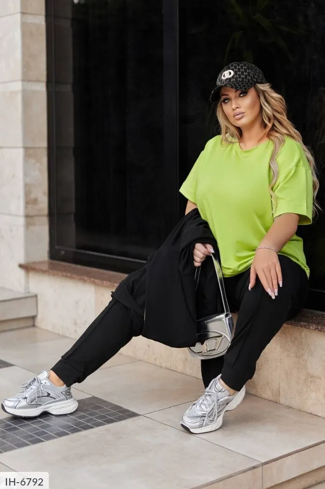 Костюм тройка IH-6790 Фабрика Моды