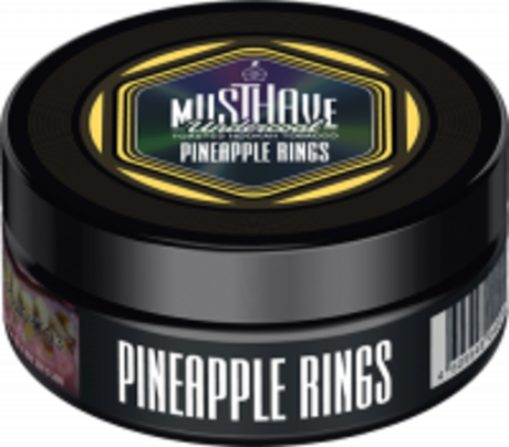 Табак Musthave "Pineapple Rings" (ананасовые кольца) 125гр