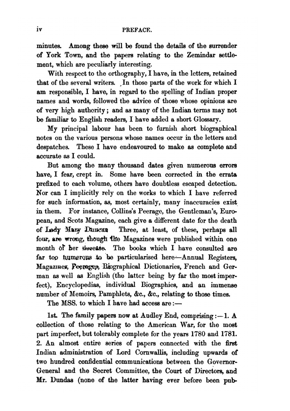 Correspondence of Charles Cornwallis. Volume 1 | Charles Cornwallis; Charles Ross