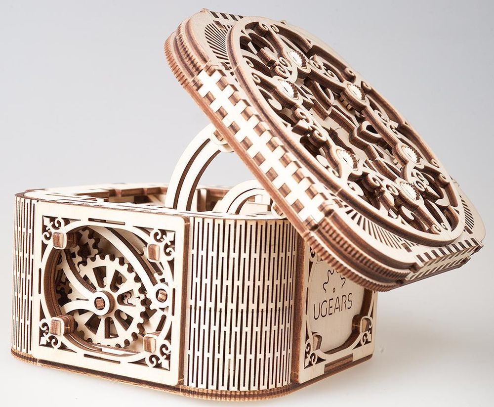 Конструктор 3D-пазл Ugears - Шкатулка с секретом