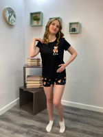 Пижама женская "901 02 88 К.П" шорты (Р 72)