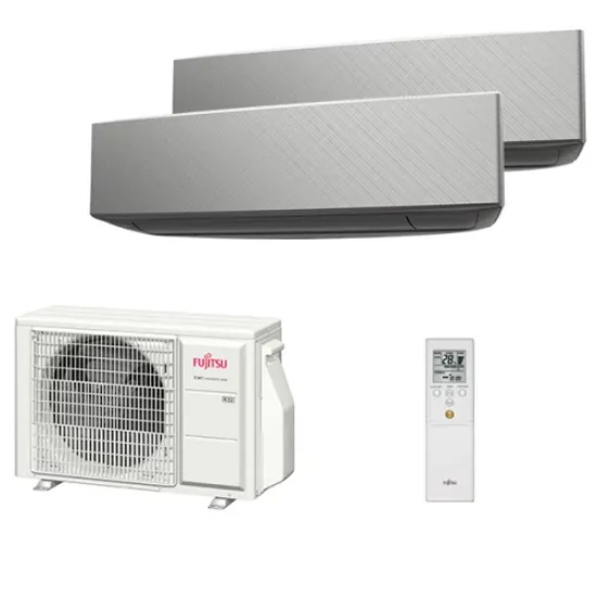 Мультисплит система на 2 комнаты Fujitsu ASYG07KETA-B + ASYG09KETA-B / AOYG14KBTA2